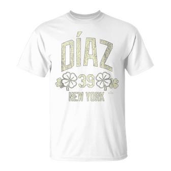 エドウィン・ディアス ニューヨーク野球 セント・パトリックのクローバー Mlbpa Tシャツ - Kawaiitshirt