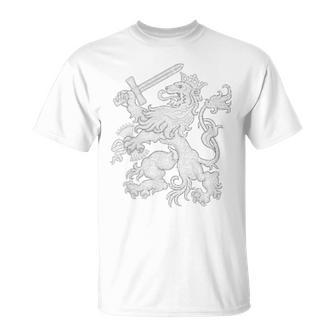 オランダ国旗 オランダの誇り オランダのルーツ ライオンコート Tシャツ - Kawaiitshirt