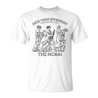 ギリシャ神話のモライと運命 古代ギリシャ神話 Tシャツ - Kawaiitshirt