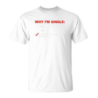 シングルライフのユーモア Tシャツ - Kawaiitshirt
