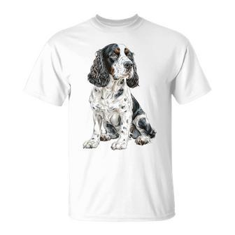 スプリンガー スパニエル 犬 モチーフ ペット 作品 スプリンガー スパニエル Tシャツ - Kawaiitshirt