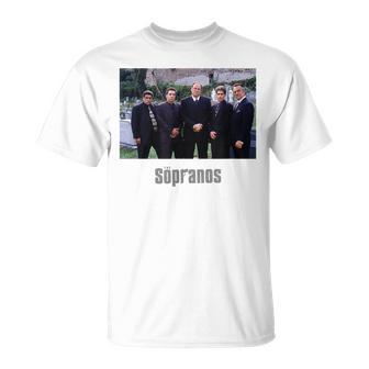 ソプラノス クラシック 墓地 情景 アートワーク グラフィック Papl2590 Tシャツ - Kawaiitshirt