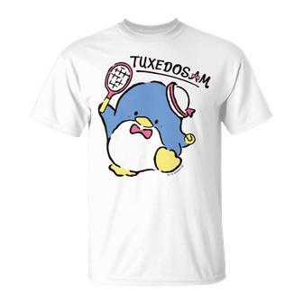 タキシードサム テニス 長袖tシャツ Tシャツ - Kawaiitshirt