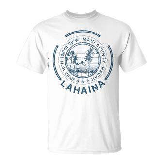 ハワイ ラハイナ マウイ レトロ ハワイアン Tシャツ - Kawaiitshirt