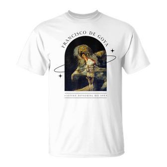 フランシスコ デ ゴヤ デザイン ホラー ゴシック アート Tシャツ - Kawaiitshirt