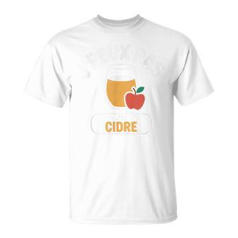 フランスのj'peux Pas J'ai Cidre Cider Lovers Tシャツ - Kawaiitshirt