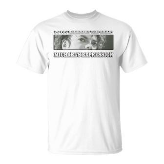 マイケルジャクソン_715_バックプリント Tシャツ - Kawaiitshirt