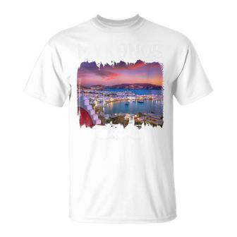 ミコノス島 お土産ミコノス ギリシャミコノス Tシャツ - Kawaiitshirt