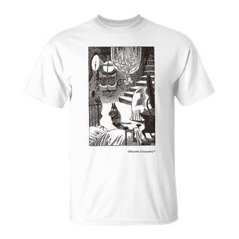 ムーミン 真夜中に起きる ムーミン谷の冬 Tシャツ - Kawaiitshirt