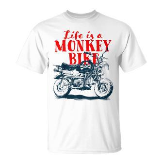 モンキーバイクバイク Tシャツ - Kawaiitshirt