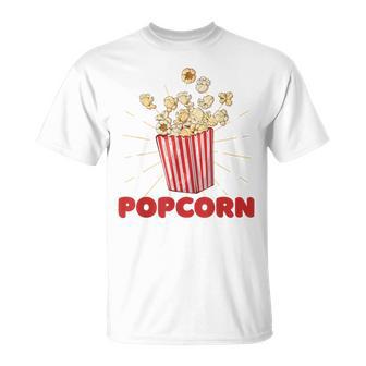 レトロポップコーン Tシャツ - Kawaiitshirt