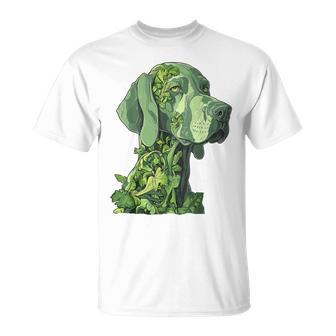 ワイマラナー 犬 グラフィック ペット アートワーク ワイマラナー Tシャツ - Kawaiitshirt