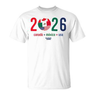 ワールドカップ2026開催国サッカーデザイン Tシャツ - Kawaiitshirt