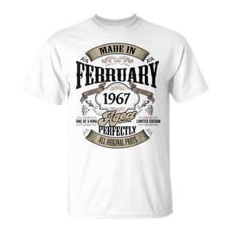 ヴィンテージ還暦伝説 1967年2月 60歳の贈り物 Tシャツ - Kawaiitshirt