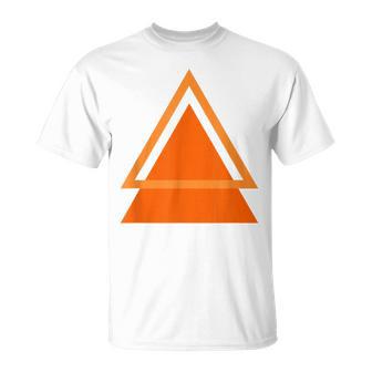 三角形抽象幾何学デザインtシャツ Tシャツ - Kawaiitshirt