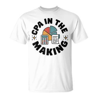 公認会計士になる予定の公認会計士 Tシャツ - Kawaiitshirt