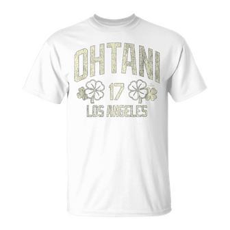 大谷翔平 ロサンゼルス 野球 セントパトリックのクローバー Tシャツ - Kawaiitshirt