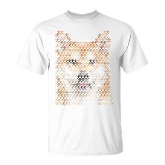 文字絵 柴犬 Tシャツ - Kawaiitshirt