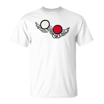 日輪・月輪 Tシャツ - Kawaiitshirt