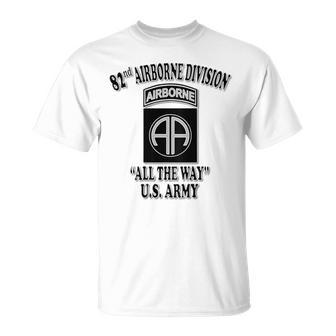 第82空挺師団 バックデザイン Tシャツ - Kawaiitshirt
