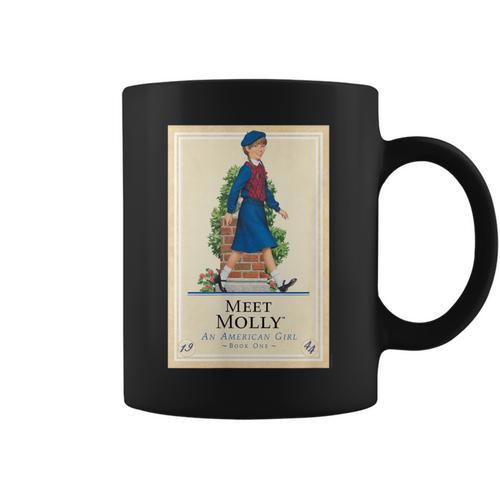 American Girl Meet Molly Book Cover Graphic Print Coffee Mug - Bookorys