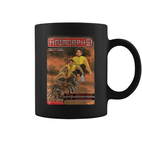 Animorphs The Android Tarantula Transformation Book Cover Graphic Print Coffee Mug - Bookorys