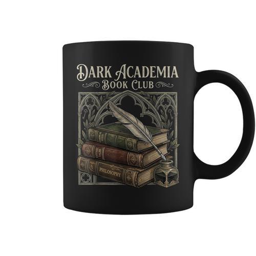 Apparel Dark Academia Book Club Aesthetic Reader Graphic Print Coffee Mug - Bookorys