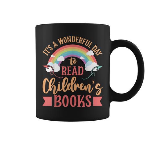 Avid Reader Children's Books Graphic Print Coffee Mug - Bookorys UK
