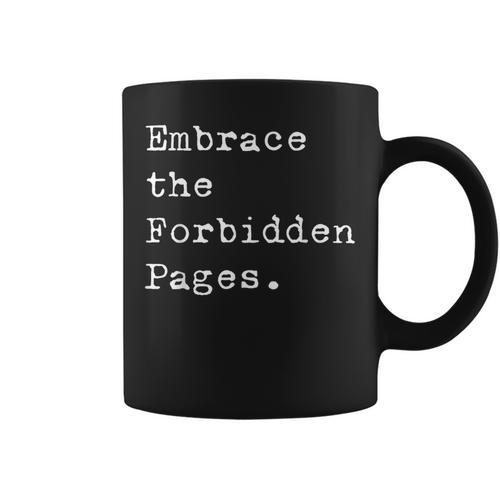 Banned Books Week Literacy Librarian Book Nerd Graphic Print Coffee Mug - Bookorys