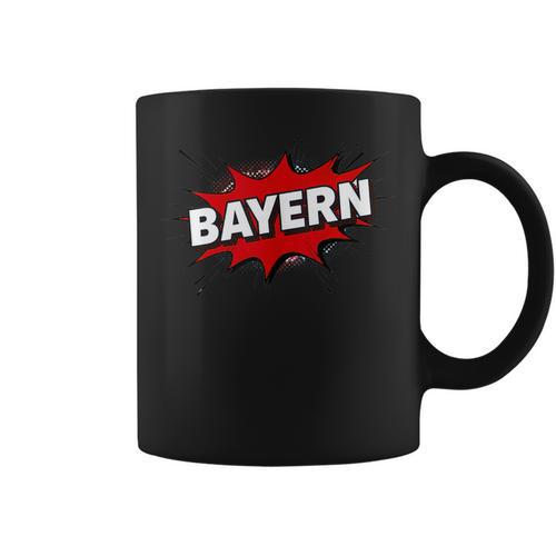 Bayern Comic Book Style Splash Graphic Print Coffee Mug - Bookorys