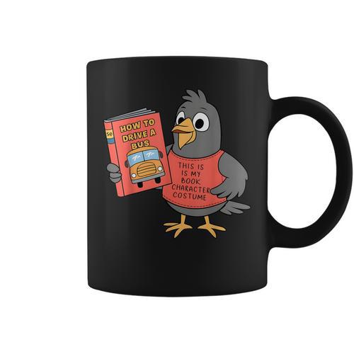 This Is My Book Character Costume- Pigeon Kids Reading Graphic Print Coffee Mug - Bookorys AU