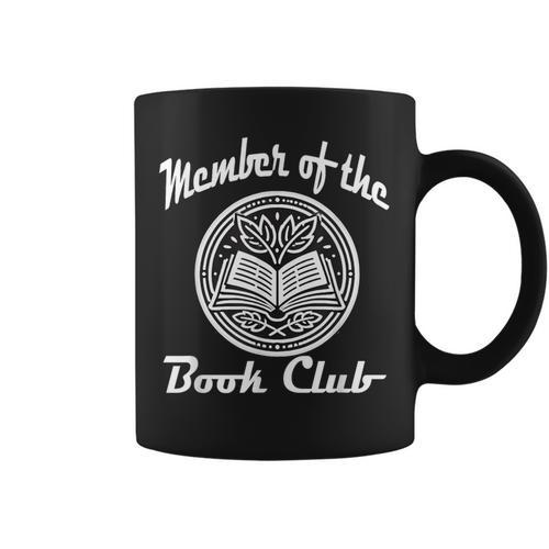 Book Club Member Graphic Print Coffee Mug - Bookorys UK