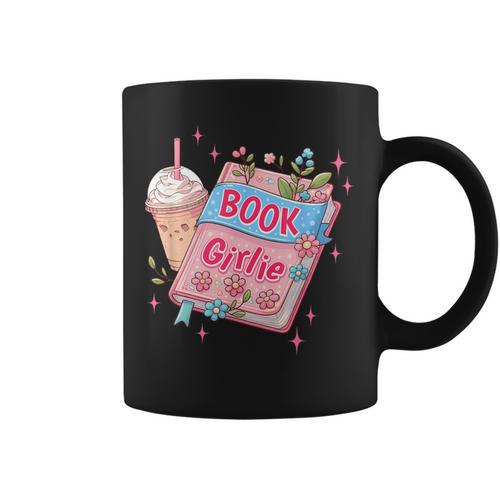 Book Girlie Coffee Mug Reading Lover Reader Graphic Print Coffee Mug - Bookorys UK