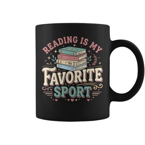 Book Lover Reading Bookworm Bibliophile Book Nerd Graphic Print Coffee Mug - Bookorys