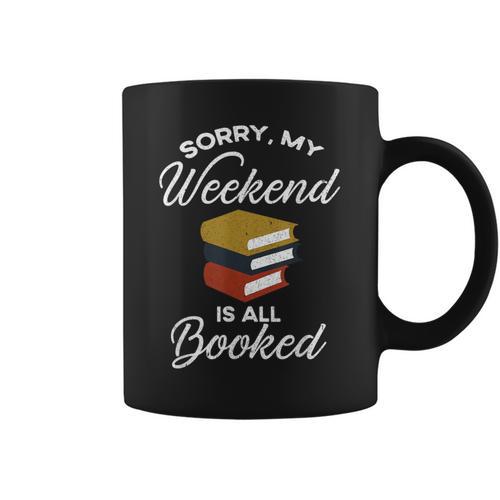 Book Reading Books Library Library Author Graphic Print Coffee Mug - Bookorys CA