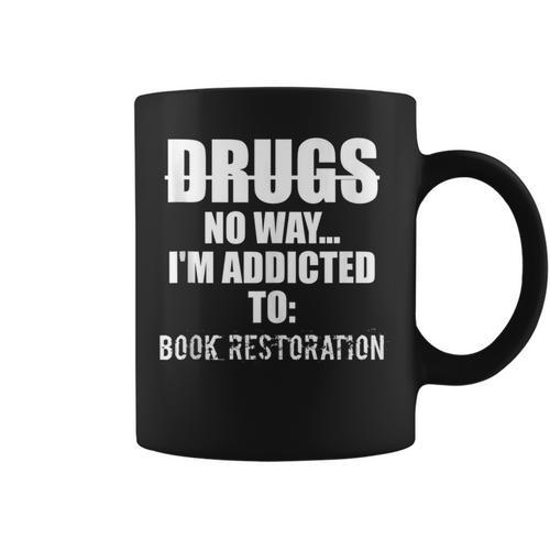 Book Restoration Graphic Print Coffee Mug - Bookorys