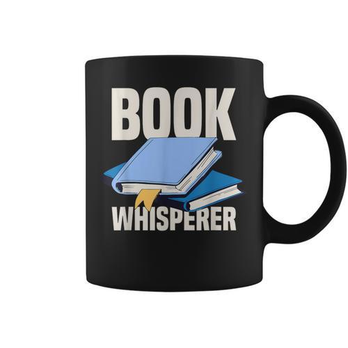 Book Whisperer Library Books Graphic Print Coffee Mug - Bookorys AU