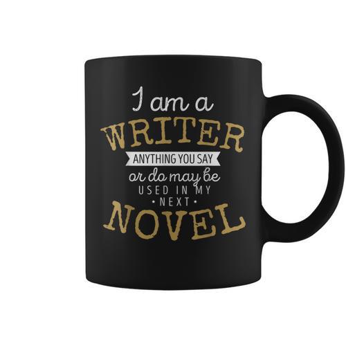 Book Writers I Am A Writer Authors And Writers Novelists Graphic Print Coffee Mug - Bookorys