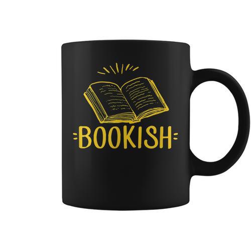 Bookish Book Reading Literary Advocate Teacher Librarian Men Women Graphic Print Coffee Mug - Bookorys DE
