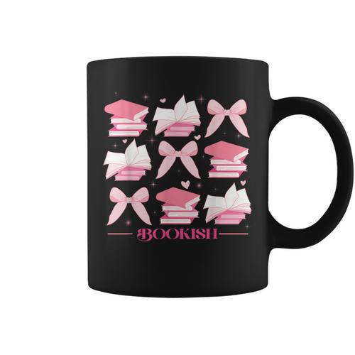 Bookish Reading Smut Smutty Spicy Booktok Book Lover Graphic Print Coffee Mug - Bookorys