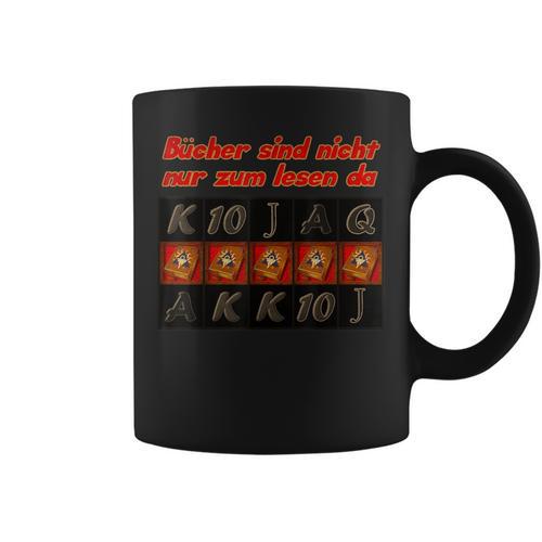 Books Are Not Only For Reading Da Freispiele Spielo Saying Graphic Print Coffee Mug - Bookorys