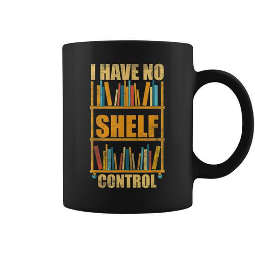 Bookworm Library Librarian Book Nerd Reading Graphic Print Coffee Mug - Bookorys