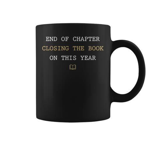 Closing The Book On This Year Teacher End Of School Graphic Print Coffee Mug - Bookorys AU