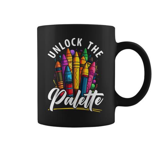 Coloring Book Lover Childrens Book Drawing Coloring Color Graphic Print Coffee Mug - Bookorys DE