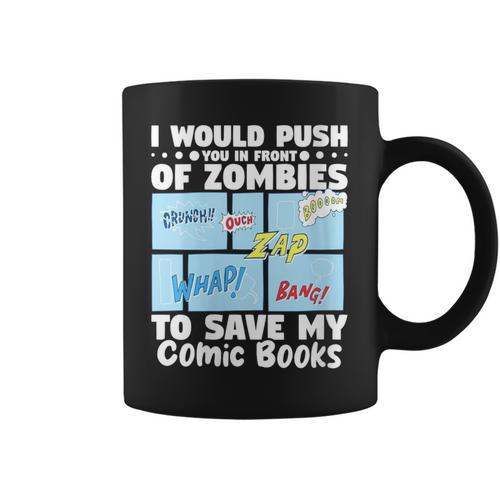 Comics Collecting Book Collector Guide Comics Lover Graphic Print Coffee Mug - Bookorys DE