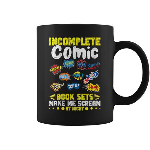Comics Collector Gear Comic Book Collecting Comics Lover Graphic Print Coffee Mug - Bookorys
