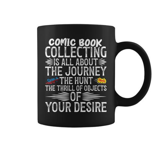 Comics Collector Supplies Comics Lover Comic Book Collecting Graphic Print Coffee Mug - Bookorys CA