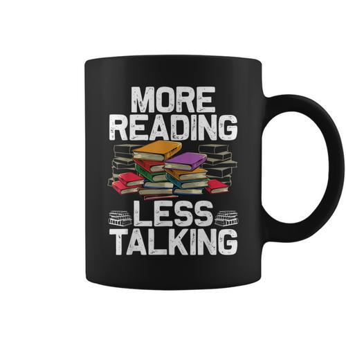 Cool Reading Books For Men Women Book Lover Bookworm Library Graphic Print Coffee Mug - Bookorys