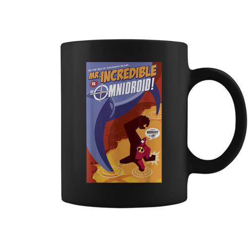 Disney Pixar The Incredibles Omnidroid Comic Book Cover Graphic Print Coffee Mug - Bookorys DE