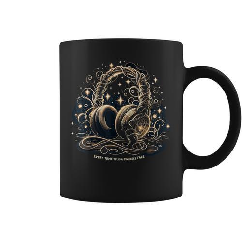 Fantasy Audiobook Voice Acting Book Lover Audiobook Graphic Print Coffee Mug - Bookorys